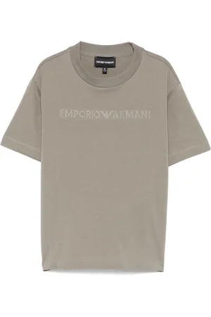 Emporio Armani Camiseta con logo de goma