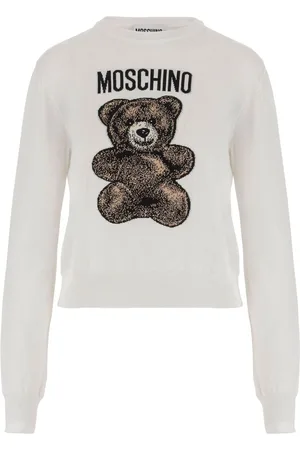 Moschino Jersey con motivo Teddy Bear en intarsia