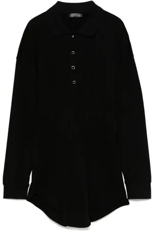 MUGLER Vestido corto estilo polo