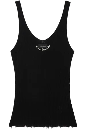 Zadig & Voltaire Top Nora de cachemira