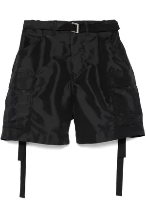 SACAI Pantalones cortos con cinturón