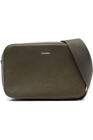 Sandro Bolso messenger con logo en relieve
