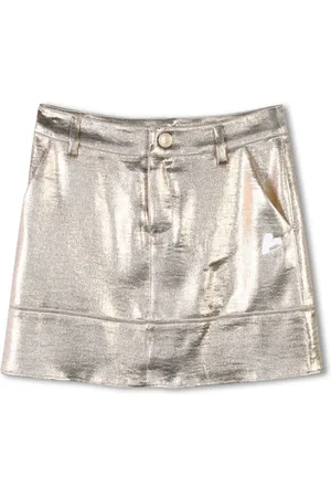 Zadig & Voltaire Falda con efecto metalizado