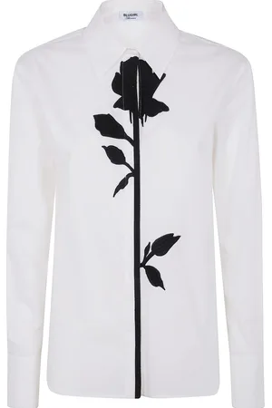 Blugirl Camiseta con bordado floral