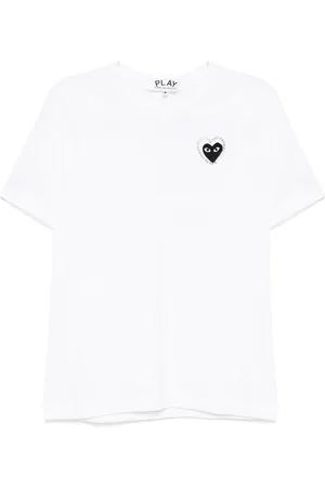 Comme des Garçons Camiseta con parche del logo