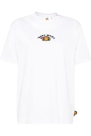 A Bathing Ape Camiseta con logo estampado