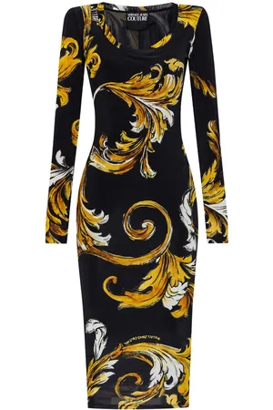 VERSACE Vestido midi Barocco