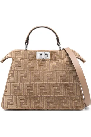 Fendi Bolso shopper Peekaboo I See U pequeño