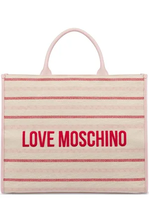 Moschino Bolso shopper con logo bordado