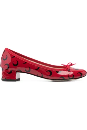 Marine Serre Zapatos Camille con tacón de 30 mm de x Repetto