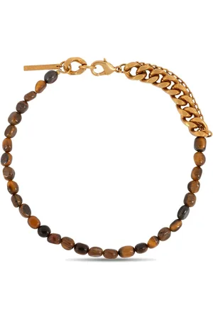 DRIES VAN NOTEN Collar de cadena con gemas