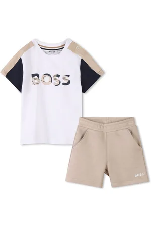 HUGO BOSS Conjunto con logo estampado