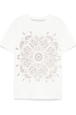 ELEVENTY Camiseta con estampado de cachemira