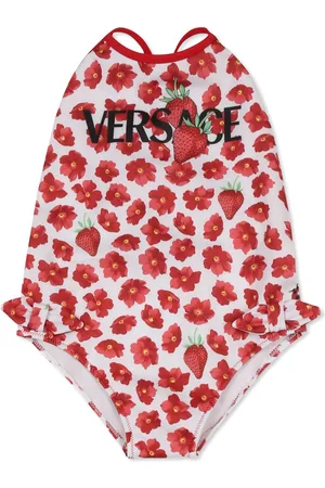 VERSACE Bañador con estampado floral