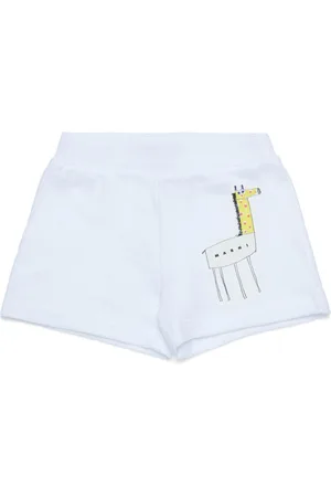 Marni Bermudas con jirafa estampada