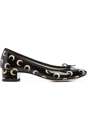 Marine Serre Zapatos Camille con tacón de 30 mm de x Repetto