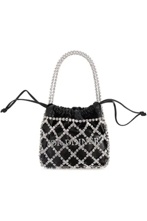 OFF-WHITE Bolso shopper con calavera de cristal