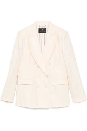 Etro Blazer con motivo floral en jacquard
