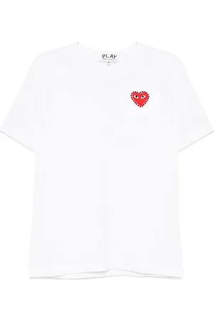 Comme des Garçons Camiseta con parche del logo