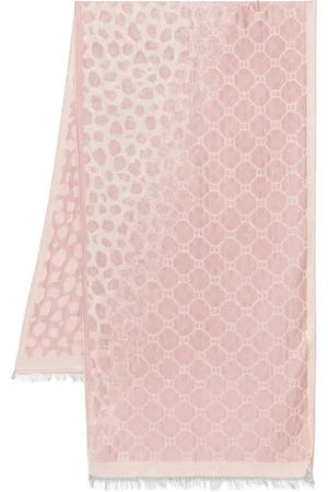 Twin-Set Fular con animal en jacquard