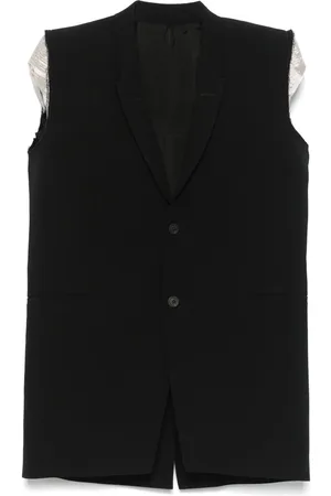 Rick Owens Chaleco de vestir Dirt