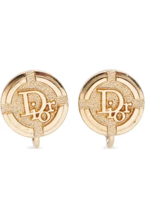 Dior Pendientes de clip 1990-2000