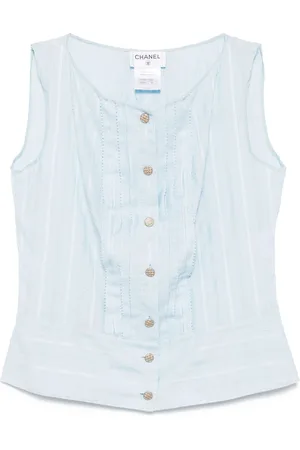 CHANEL Camisa con botones