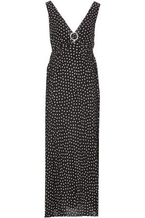 RIXO London Vestido con motivo de lunares