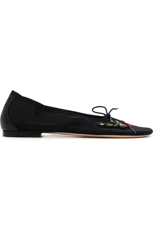Simone Rocha Bailarinas con detalles de cristal