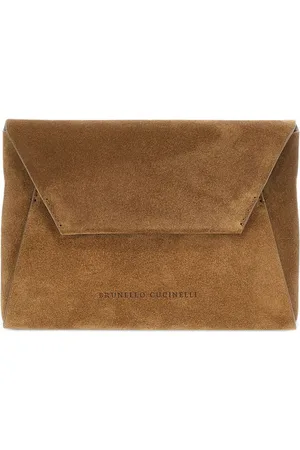 Brunello Cucinelli Bolso de mano con aplique Monili