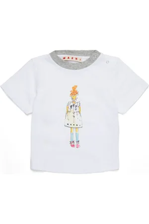 Marni Camiseta con estampado gráfico