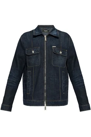 Dsquared2 Chaqueta vaquera con parche del logo