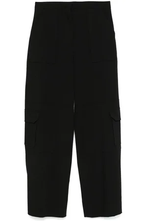 Ganni Pantalones cargo de sarga
