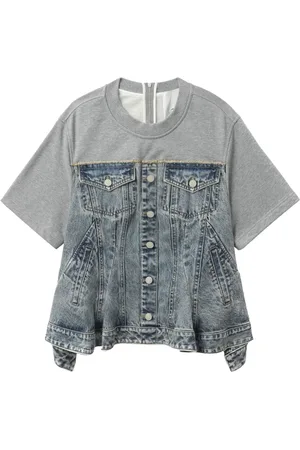 3.1 Phillip Lim Top vaquero Flounce