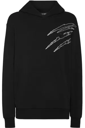 Philipp Plein Sudadera con capucha y estampado gráfico