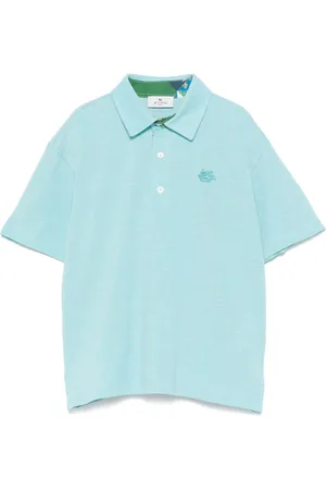 Etro Polo con bordado Pegaso