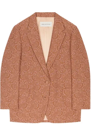 DRIES VAN NOTEN Blazer oversize en jacquard