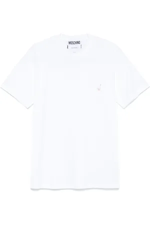 Moschino Camiseta con pájaro bordado