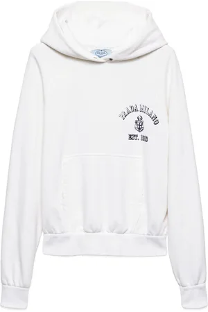 Prada Sudadera con capucha y logo