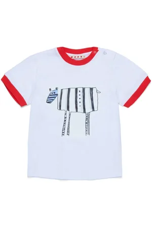 Marni Camiseta con ilustración estampada