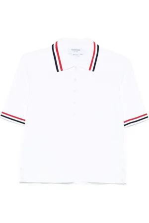 Thom Browne Polo de tejido jersey