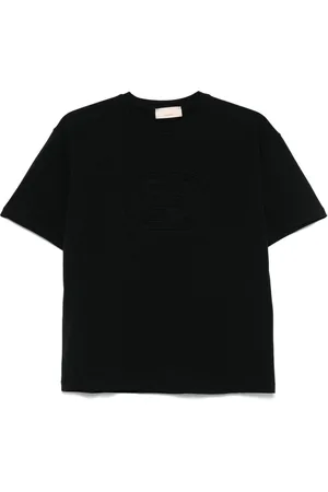 Elisabetta Franchi Camiseta con logo en relieve