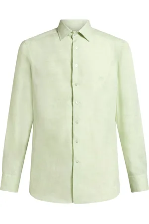 Etro Camisa con bordado Pegaso