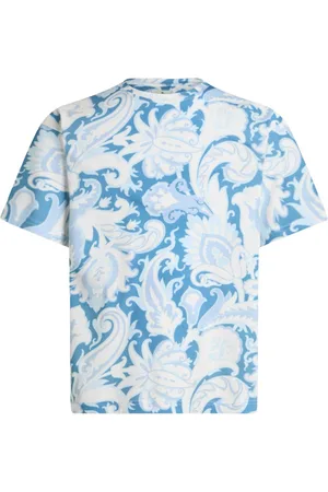 Etro Camiseta con estampado floral