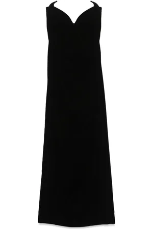 MUGLER Vestido largo palabra de honor
