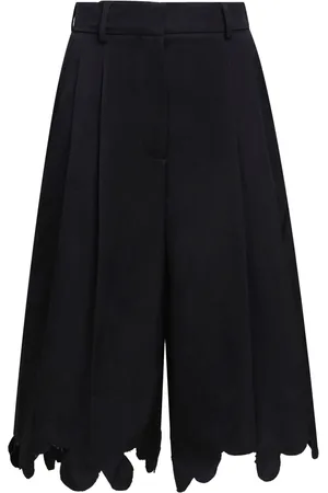 Marni Pantalones cortos de vestir festoneados