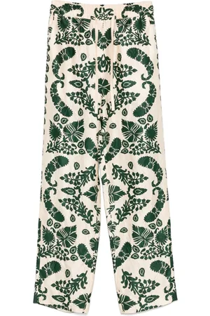 Sandro Pantalones con estampado floral