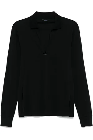 MUGLER Polo con perforaciones