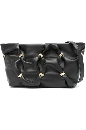 Salvatore Ferragamo Bolso de mano con placa del logo