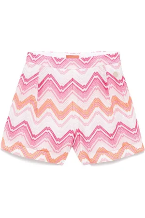 Missoni Pantalones cortos tejidos en zigzag
